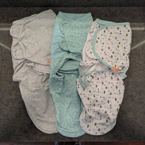 Set of three Swaddle Me swaddles in small/medium